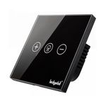 Ledgebit Wi-Fi Smart Dimmer Switch | 1% – 100% Brightness Control | App & Voice Control with Alexa & Google Assistant | Black