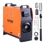 VEVOR Diesel Air Heater, 12V 8KW All-on-one Diesel Heater with Remote Control and LCD Display, 5L Fuel Tank Portable Diesel Parking Heater, Rapid Heating for RV Trailer Camper Van Boat And Indoors