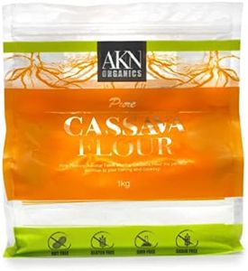 Akn Organics Pure Cassava Flour 1 kg