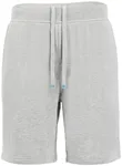DudeRobe Men's SweatShorts | As Seen on Shark Tank! - S/M, Grey, Ultimate Comfort and Style for Men's Loungewear