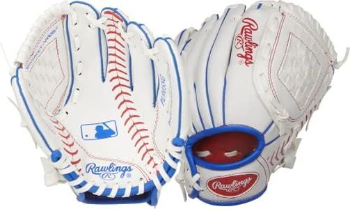Rawlings Guanti da Baseball Unisex, Multicolore, Taglia Unica