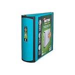 Staples 3 Inch BetterView Binder with D-Rings (Teal)