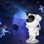 FLITI Astronaut Projector 2.0, Gorgeous Nebula & Fantasy Planetarium Space Buddy Projector, Galaxy Projector Night Lights for Bedroom