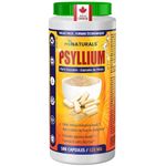 miNATURALS Psyllium Husk Fibre Capsules Supplement | 500 Capsules (525mg of Psylium Husk Powder in ea Pill) | Fibre Supplement | VALUE PACK