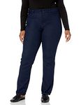 NYDJ Women's Plus Size Marilyn Straight Ankle Jeans | Slimming & Flattering Fit, Rinse, 20 Plus