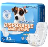 All-Absorb A26 Male Dog Wrap, 50 Count, Small