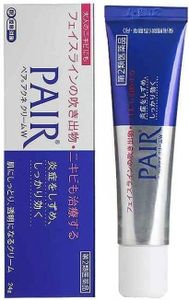 LION Pair Acne Cream W 24g Japan, Authentic Japanese Skincare, Transparent & Light Plant Fragrance, pH-balanced for All Skin Types, Spot-treatment