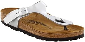 Birkenstock 4385138 Gizeh Silver Bf