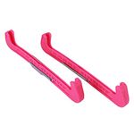 Keenso 2Pcs Plastic Skate Guards, Skate Blade Guards Durable Blade Protective Guard For Most Sizes(Pink) Other Extreme Sports