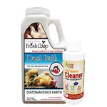 Coop Care Absorbent Chicken Dust Bath for Backyard Chickens and Pets | 6 lb Container with Shaker Lid Coop Cleaner