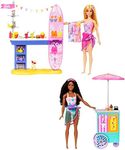 Barbie Playset & 2 Dolls with 20+ A