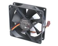 Foxconn PVA092G12M DC12 Volt 0.24 Amp 3-Pin Rear Case Brushless Cooling Fan 92mm x 92mm x 25mm