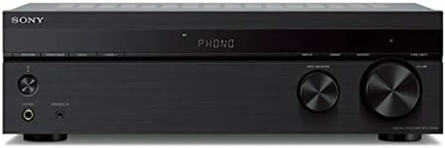 Sony STRDH190 2-ch Home Stereo Receiver with Phono Inputs & Bluetooth Black