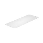 Thirteen Chefs Industrial Shelf Liners 48 x 18 Inch, 5 Pack Set for Wired Shelving Racks, Clear Polypropylene
