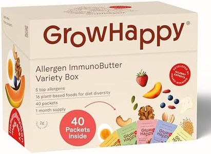 ImmunoButter Allergen Box, 40 Snacks: Egg, Peanut, Cashew, Walnut, Sesame