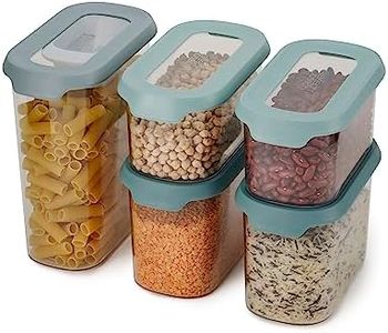 Joseph Joseph CupboardStore 5-Piece in-Cupboard Storage Container Set with Scoop - Opal