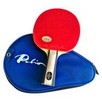 Palio Expert 2.0 Table Tennis Bat & Case | ITTF-Approved Ping Pong Racket for Beginners | High Spin & Control