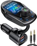 Bluetooth FM Transmitter (Upgraded 