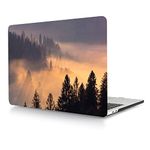 Hard Case Compatible with MacBook 12 inch with Retina Display (Model A1534, Release 2017 2016 2015), Protective Plastic Snap on Hard Shell Case Cover - Forest