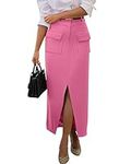 KIRUNDO Skirts for Women Trendy Sum