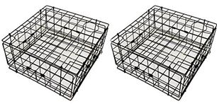 2 Pack of KUFA 24" Vinyl Coated Crab Trap (24"X24"X12") S60x2