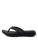 Skechers Women's ON-THE-GO 600 Flip Flops, Black - 15304, 9 M US