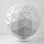 Urban Shop Orb Lamp, White