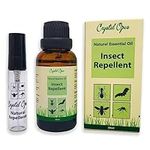 Makes 6+ litres of Insect & Bug Repellent Spray. Home, Garden, Plants, Flowers & Crops. Tried & Trusted Humane Natural Blend of PMD, Peppermint, Rosemary, Thyme, Citronella, Sage & Lavender Oil.