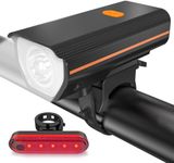 KTEBO Rechargeable Bike Lights Fron