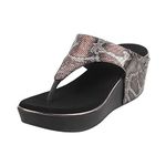 Metro Women Black Wedge Heel Sandal UK/5 EU/38 (34-61)
