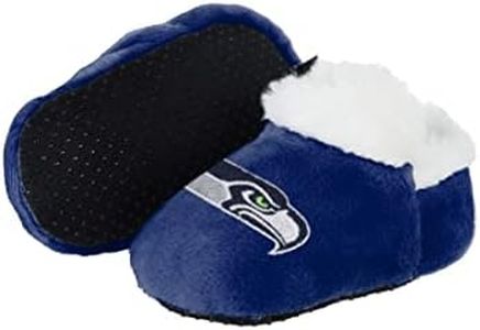 Seattle Seahawks Logo Baby Bootie Slipper Small