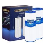Cryspool 04072 Filter Compatible with C-4326 Hot Tub Filter, FC-2375, 3005845, R172327, R173429, 33521, 25392, 817-2500, 5X13 Spa Filter, 25 Sq. Ft Spa Filter Cartridge, 2 Pack