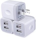 Wall Charger, 3Pack 5V/2.1A AILKIN 