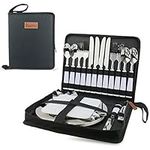Camping Silverware Set with Case, 2
