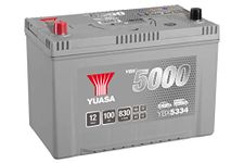 Yuasa YBX5334 12V 100Ah 830A Silver High Performance Battery