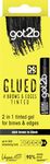 got2b Glued 4 Brows & Edges Tinted Gel 2 in 1 16ml, Buildable Colour Dark Brown to Black, Screaming Hold Brow Gel, Eyebrow Gel for Long-Lasting Looks, Vegan Formula*, Naturally-Derived Ingredients**