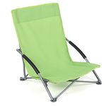 Unibos Low Beach Folding Chair Portable Lowdown Chair New