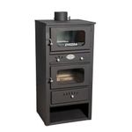 Wood Burning Coocking Stove Fireplace Log Burner - Zvezda MF - 10.6 Kw
