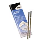 PM Company Aluminum Counter Pen Refill, Medium Point, Black Ink (PMC05073)