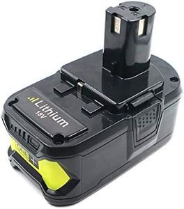 Heshunchang battery18V 6Ah Replace for Ryobi one one+ oneplus RB18L90 RB18L50 RB18L40 RB18L25 RB18L20 RB18L15 RB18L13 P102 P103 P104 P105 P106 P107