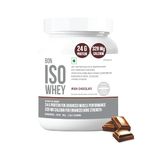 BON ISO WHEY 100% Protein Isolate,Irish Chocolate,450G,15 Servings In Pack Of 1,Muscle Strength & Bone Health,24G Protein,329 Mg Calcium,5.5G Bcaa,Essential Vitamins,Minerals,For All Gender