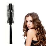 GITGRNTH Round Hairbrush for Blow-Drying and Styling, Anti-Slip Handle, Professional Hair Styling Tool for Curling, Straightening, and Adding Volume to All Hair Types (Round Hair Brush)