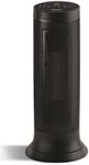 Honeywell HCE317BC Slim Ceramic Tower Electric Space Heater for Bedroom, Office, Home, Oscillates, 2 Heat Settings, Portable, 2-8H timer, Quiet, 1500W/750W, Overheat & Tip-Over protection, Black