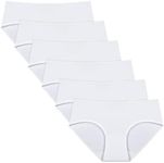 Benirap Womens Underwear Soft Cotton Hipster Panties Breathable Briefs 5 or 6 Pack