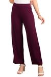 ZELENA Maternity Pregnancy & Postpartum Pajamas for Women | 95% Viscose 5% Lycra Extra Stretchable Fabric | High Waisted Pregnancy Pyjama for Mothers | Dailywear Payjama with Pockets (Burgundy)