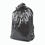 RelianceUK 100 Pack Heavy Duty Bin Liners | 18" x 29" x 39" Bin Bags | Refuse Sacks for Indoor & Outdoor Waste Containment | 50 Microns Tear Resistant | Everyday Home and Commercial Use