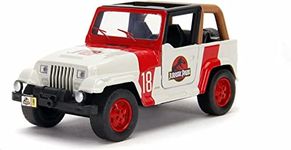 Jada Jurassic Park Jeep Wrangler Radio Controller, Multicoloured, 15 x 7 x 7 cm