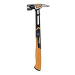 Fiskars 750251-1001 16" Milled-face Framing Hammer, 28 oz