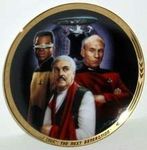 Star Trek The Next Generation The Episodes Plate Collection - "Relics"