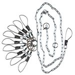 Lindy Chain Stringers - 9 Swiveled Moveable Snaps